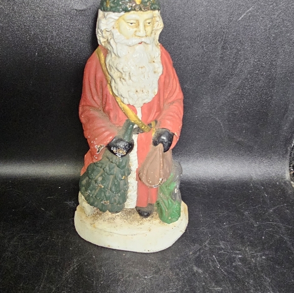 Vintage cast iron Santa doorstop - Picture 2 of 6
